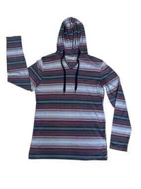 Vans Women’s Size Medium Striped Pullover Hoodie Casual Street Wear